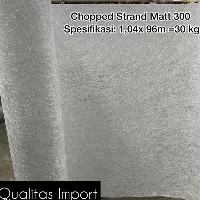 Serat Fiber Aquaproof - Fiberglass Matt -M300 Fiber Glass Mat 1 Roll