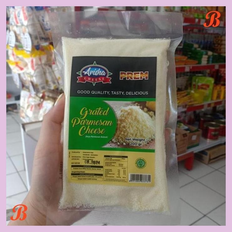 

| VRB | PREMIUM GRATED PARMESAN 300 GRAM ITERNATIONAL ITALIAN CHEESE KEJU