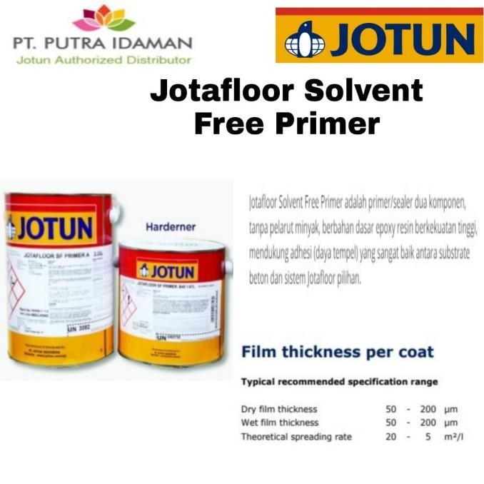 Jotun Cat Lantai / Jotafloor Sf Primer / 2 Komponen / Cat Lantai
