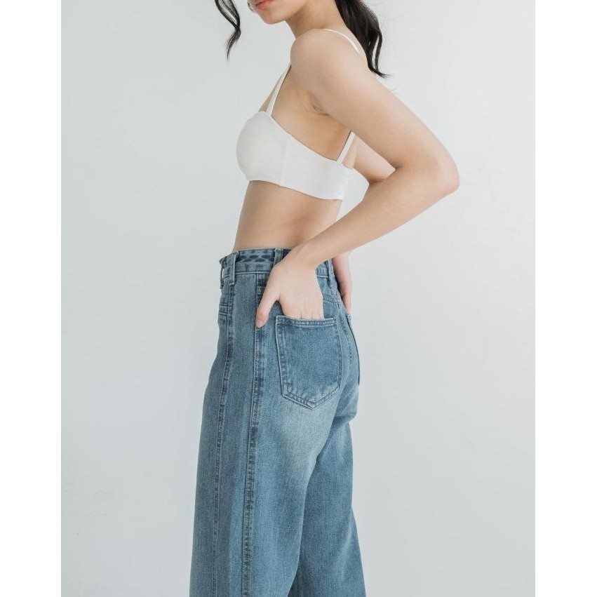Promo ANAIN - Ore Straight Jeans COD