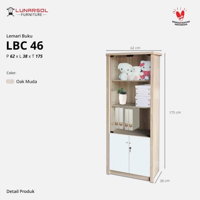 

Murah Lunarsol Lbc 46 Lemari Buku