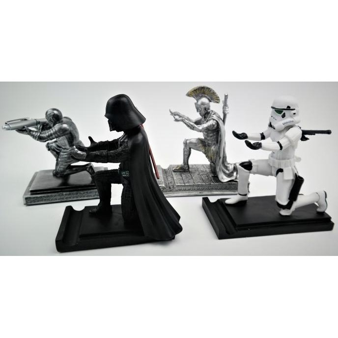 

Sale Mobile Pen Holder Knight Roman Stormtrooper Lord Vader Desk Organizer