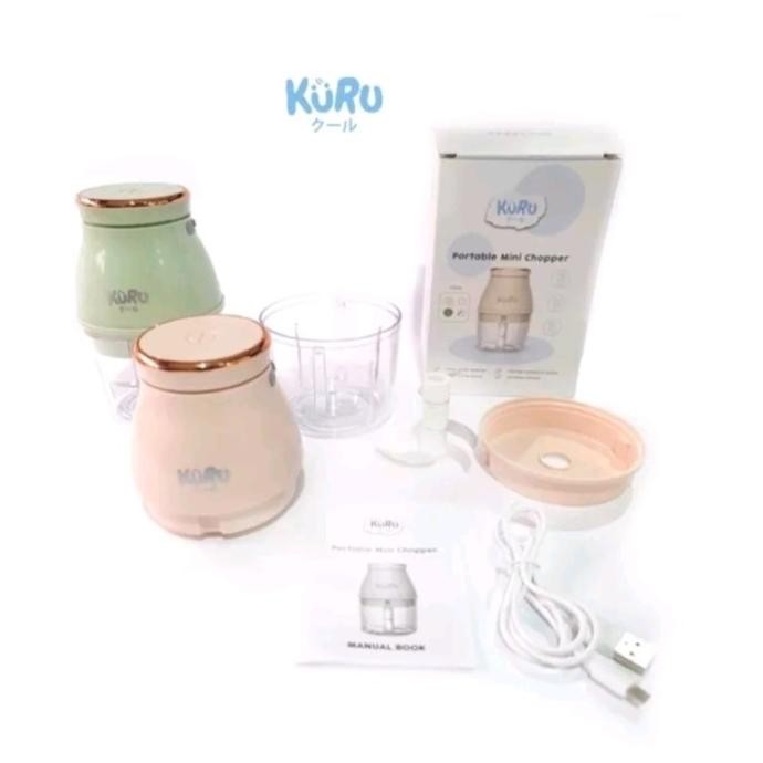 Sale Kuru Baby Electric Portable Mini Chopper Blender Makanan Bayi Mpasi