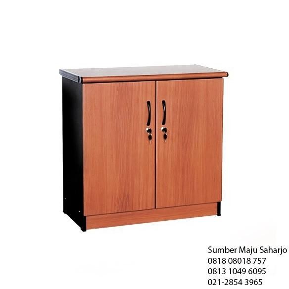 

Sale Lemari Arsip Kayu 2 Pintu Pendek Meja Samping Printer 80X40X80 Cm Bc01