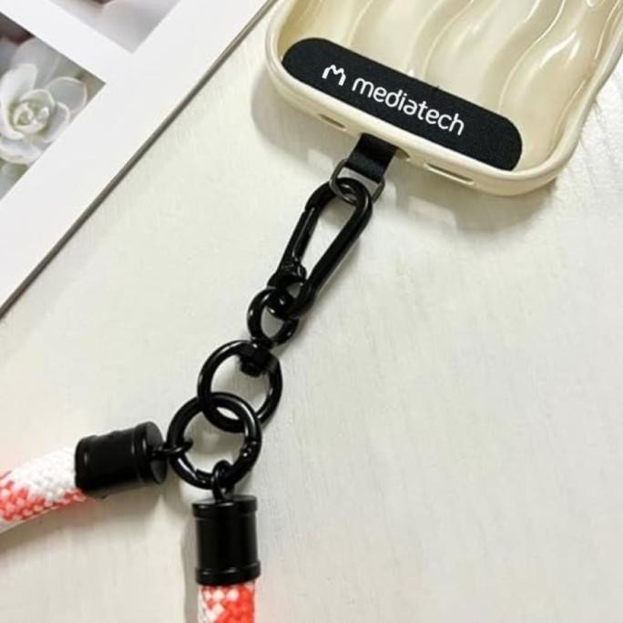

Grosir Mediatech Tali Gantungan Handphone Gelang / Phone Lanyard Hp 250Mm