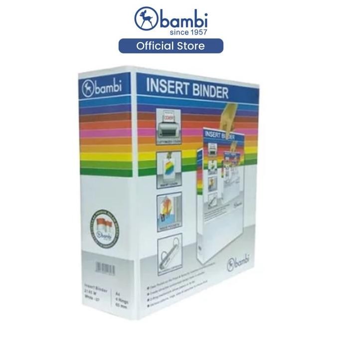 

Grosir Bambi Insert Binder 4 Ring 2144M A4