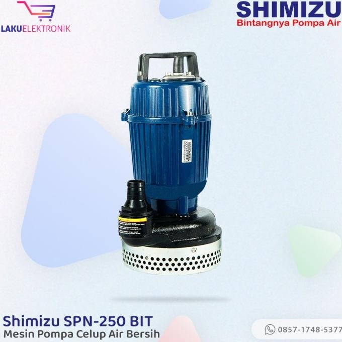 Pompa Celup Shimizu Spn 250 Bit - Pompa Celup Air Bersih Premium
