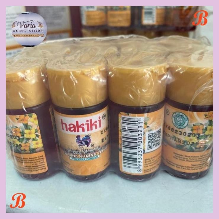 

| VRB | HAKIKI PEWARNA KUNING TELUR (TUA) 15GR OIL BASED