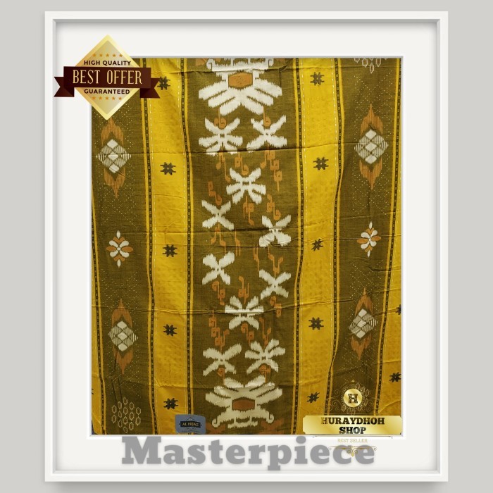 SARUNG AL-HIJAZ DOBBY SONGKET MASTERPIECE AL-HIJAZ PREMIUM TERBARU