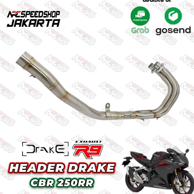 Spesial Header Knalpot R9 Drake Honda Cbr 250Rr Leher Knalpot R9