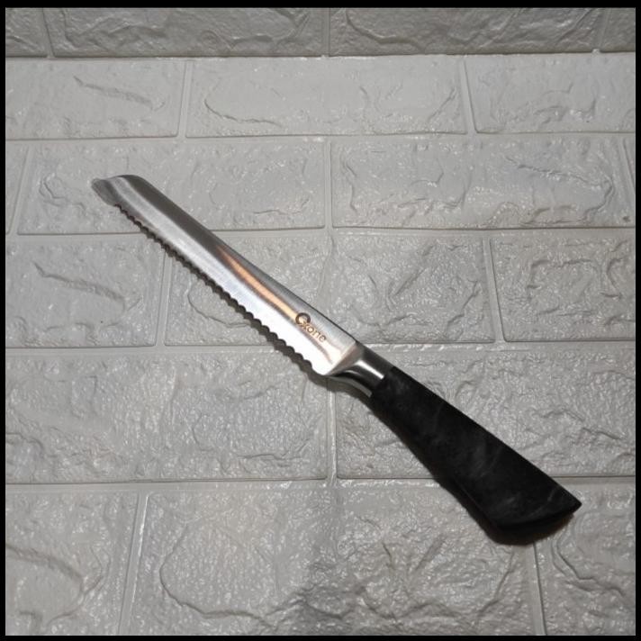 Oxone Butterfly Bread Knife 8" Pisau Roti Buah Pisau Dapur Satuan Peso