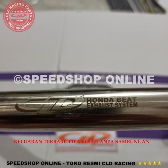 Miliki Leher Pipa Header Knalpot P1 Honda Beat Karbu Beat Fi New 130Cc Cld