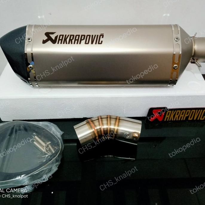 Miliki Knalpot Akrapovic Import Taiwan Big Size