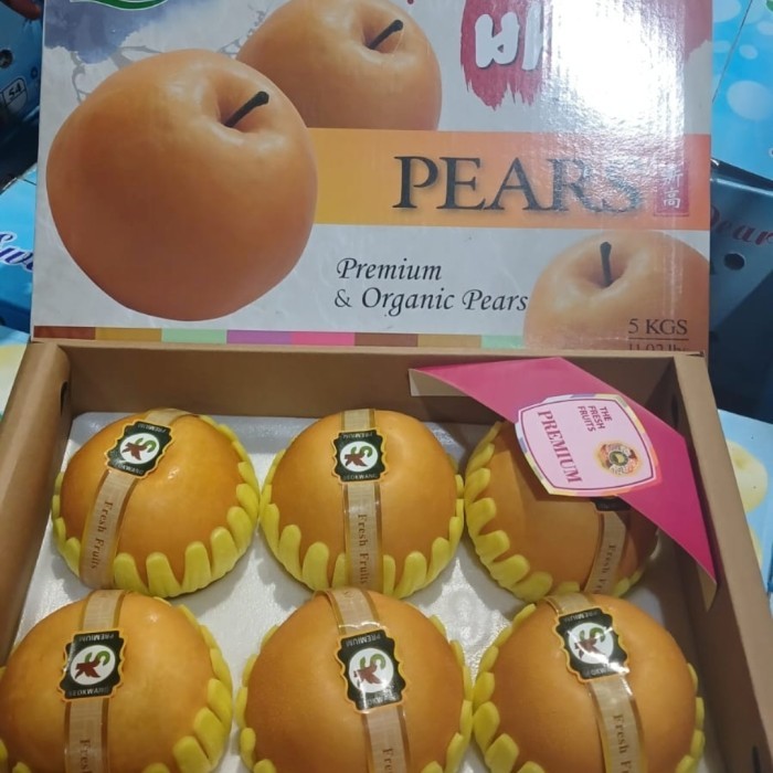 

Pear Singo Korea Jumbo Premium 5 Kg GiftBox