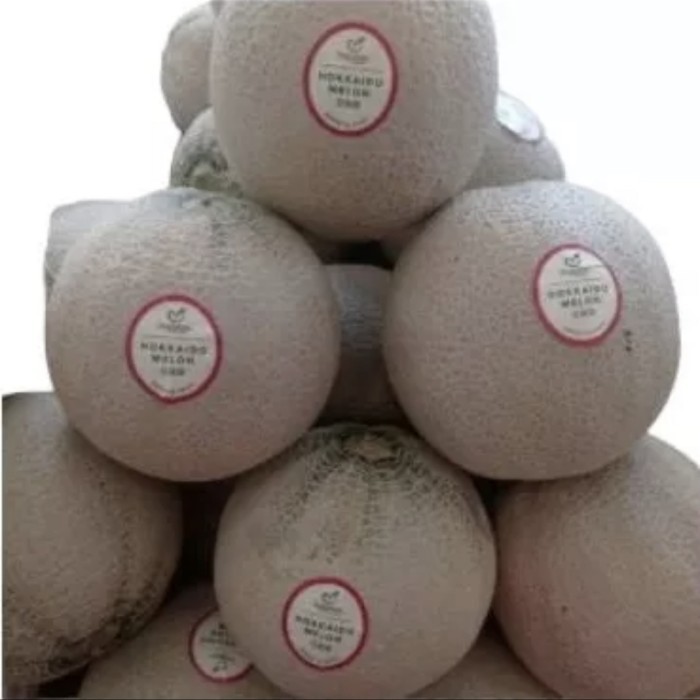 

Melon Hokaido Jepang Manis Lembut Wangi / Pcs