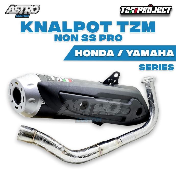 Diskon Knalpot Tzm Beat New Deluxe Genio Scoopy New Prestige Full Package Pnp