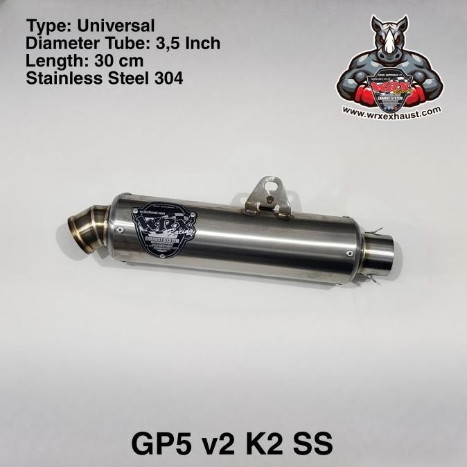 Miliki Knalpot Wrx Silincer Gp5 V2 K2 Ss