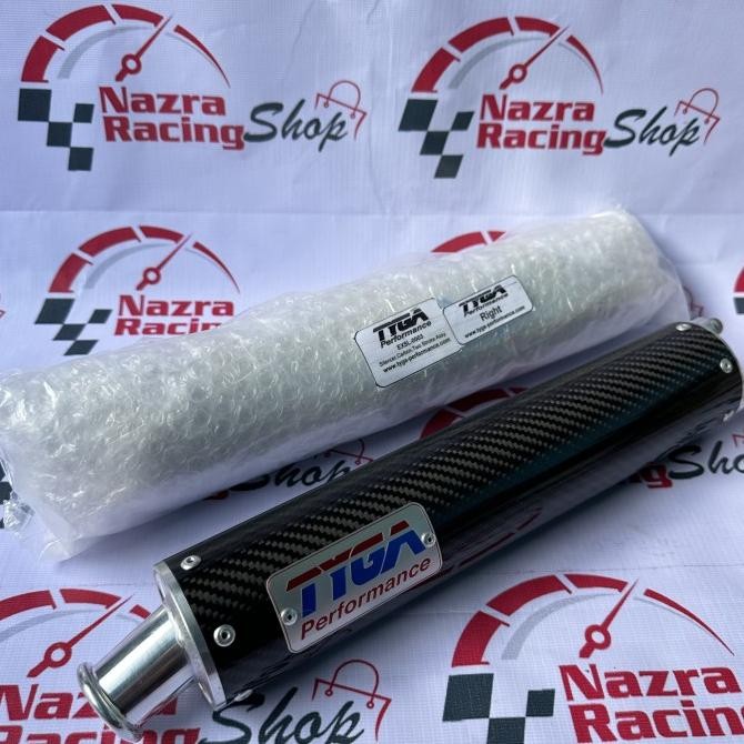 Spesial Silencer Tyga Carbon Original Knalpot 2Stroke 2Tak Ninja Tzm Nsr Rgr