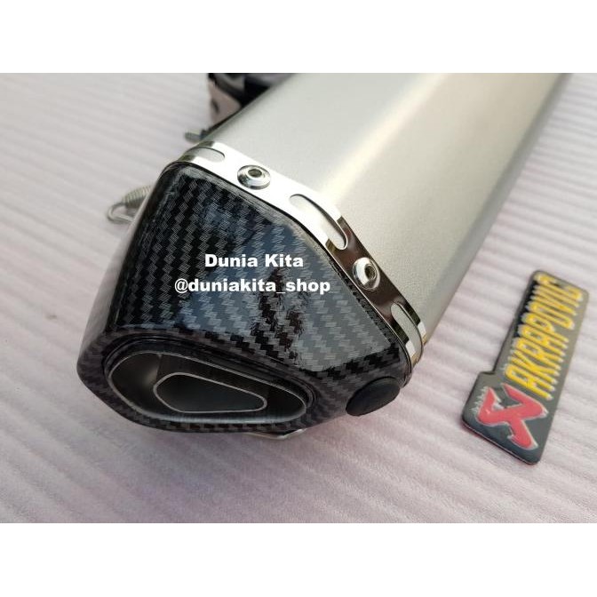 Miliki Knalpot Akrapovic Import Long 47Cm Yamaha Xmax Honda Forza 250