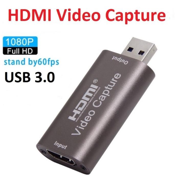 HDMI VIDEO CAPTURE USB 3.0 60 FPS - HDMI CAPTURE 3.0