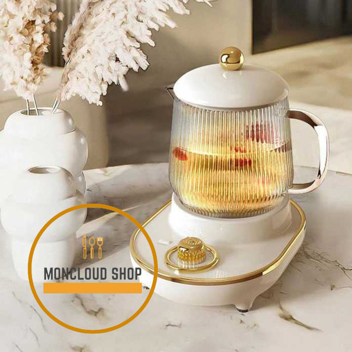 Teko Pemanas Air Listrik Watt Kecil 600Ml Kettle Listrik Kaca Teh Kopi