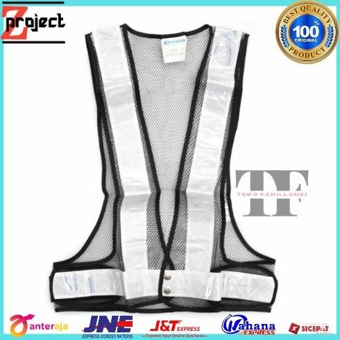 krisbow rompi jaring pengaman kerja mesh safety vest rompi krisbow termurah