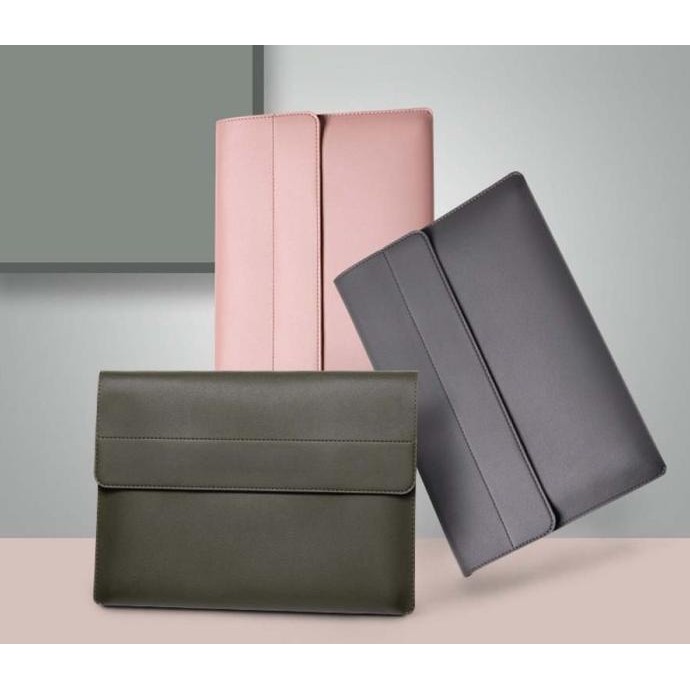 LAPTOP HP SPECTRE X360 13 INCH TAS LEATHER CASE SLEEVE COVER MAGNETIC