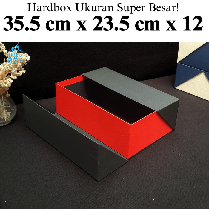 

Box Hamper - Hardbox - Kotak Kado - Ukuran 35.5 Cm X 23.5 Cm X 12 Cm