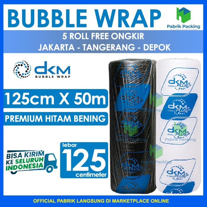 

Bubble Wrap Roll Dkm Plus Variant Premium Size 125 Cm X 50 M