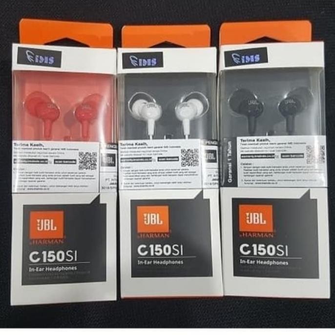 JBL C150Si Headset C150 Earphone 100%Original Resmi IMS