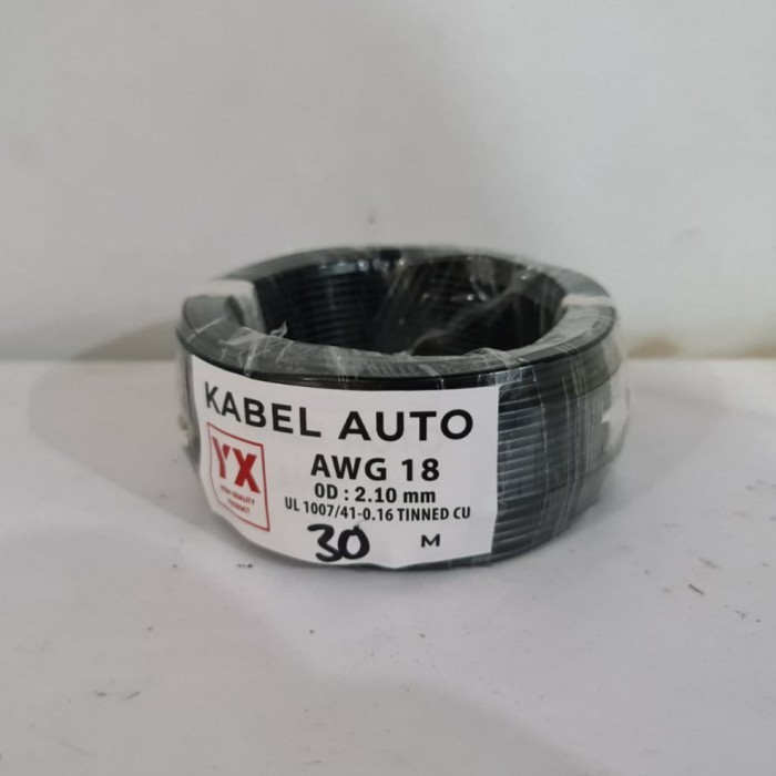 Kabel AWG 18 TINNED CU 30 Meter