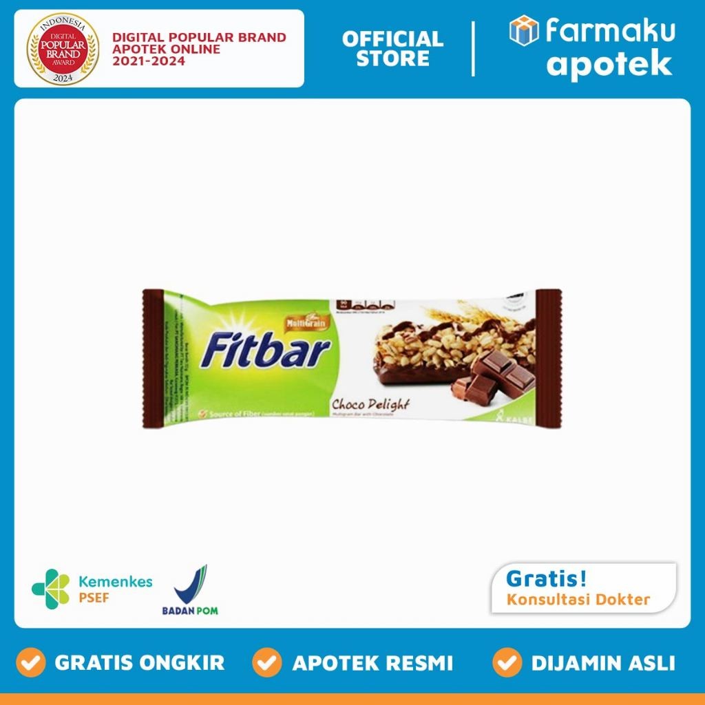 

Fitbar Choco Delight Multigrain Bar 22 gr - BNS
