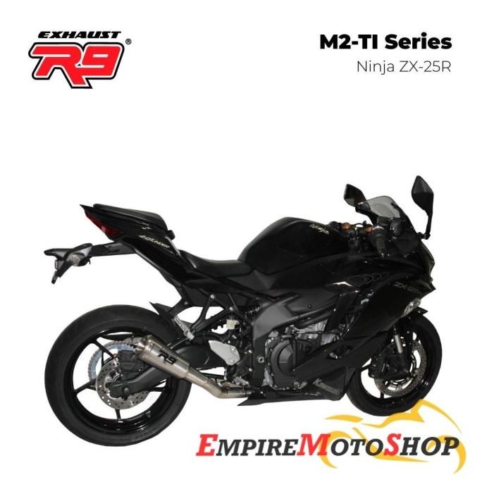 Miliki Knalpot R9 M2 Kawasaki Zx 25 R Zx25R Fullsystem Titanium