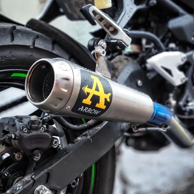Diskon Knalpot Arrow Prorace Titanium Silencer Only Zx25R Cbr250 Ninja250 R25