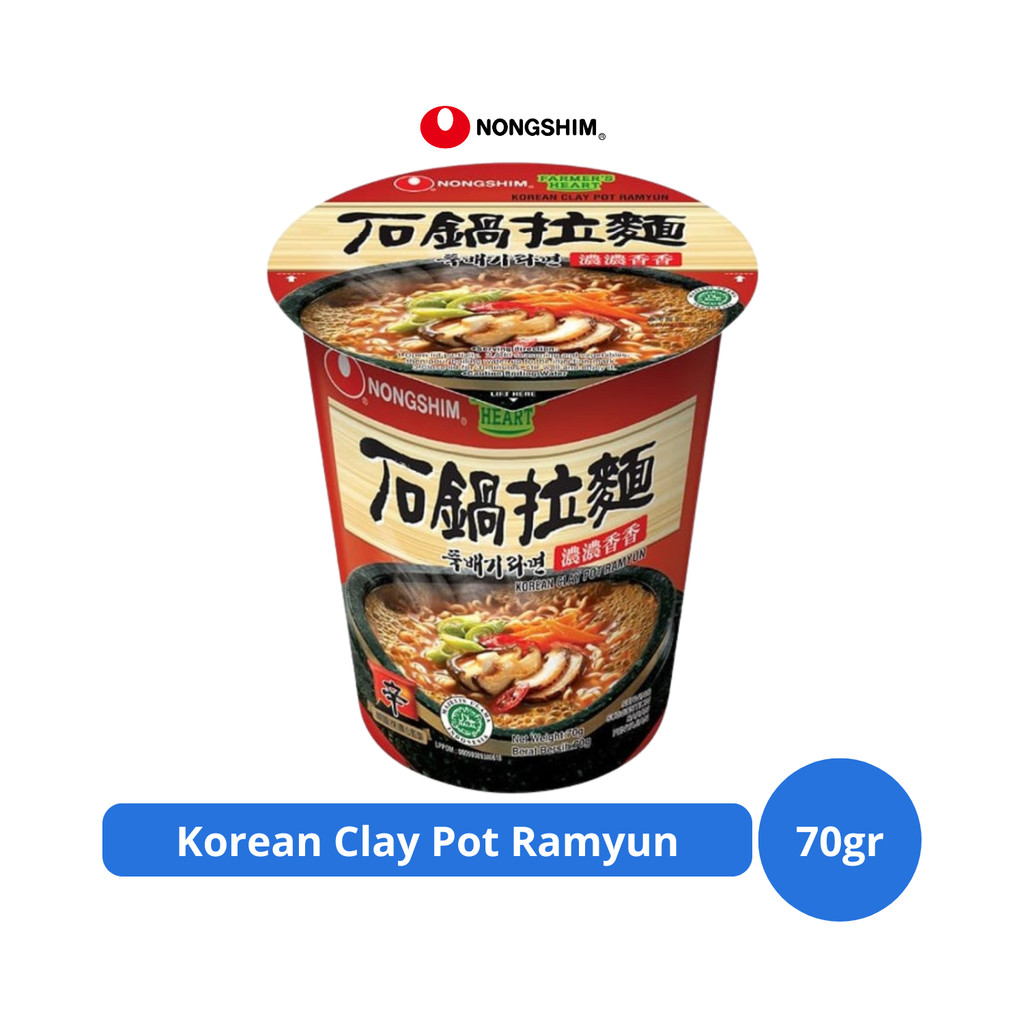 

Nong Shim Korean Clay Pot Ramyun 70gr
