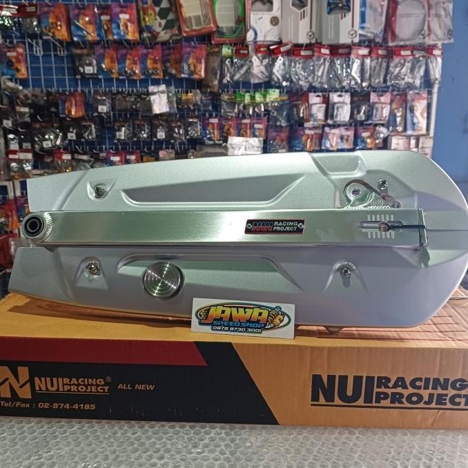 Swing arm nui racing thailand + cover rante supra karisma grand dll