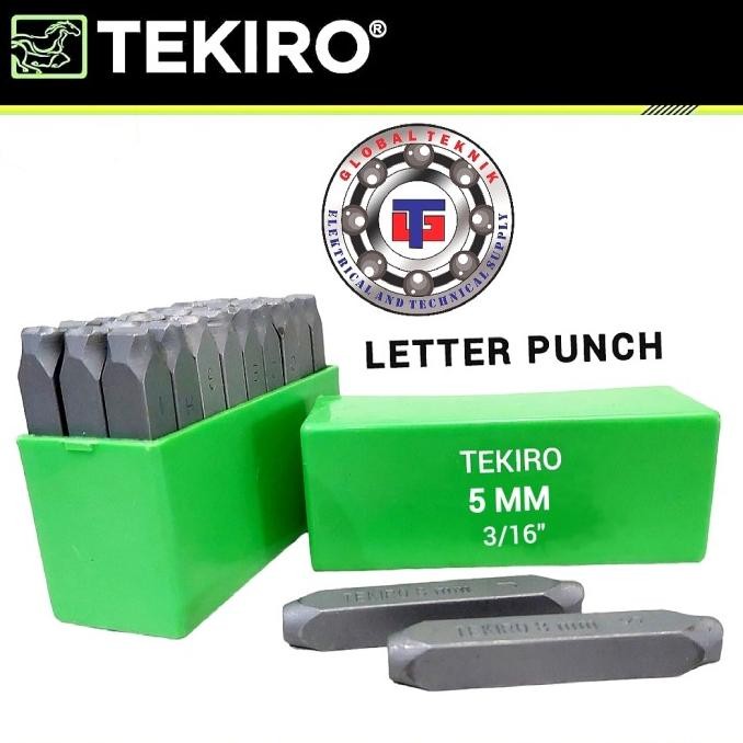 

Terlaris TEKIRO HURUF KETOK 5 MM / LETTER PUNCH 5 MM ALPHABET SALE