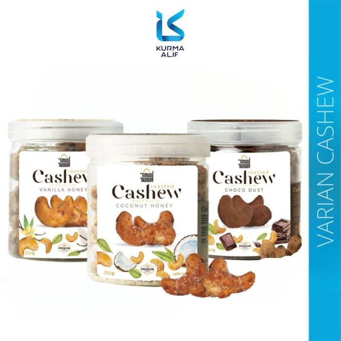 

BARANG TERLARIS Kacang Mete Timur Tengah 250 gr Varian Rasa Coconut Cocodust Vanilla