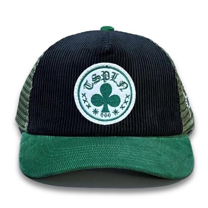 topi trucker jaring corduroy curly black jotol army thisplan termurah