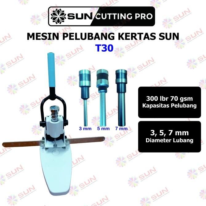 

Terlaris Mesin Pelubang Kertas 1 rim / SIngle Hole Punch T30 SALE