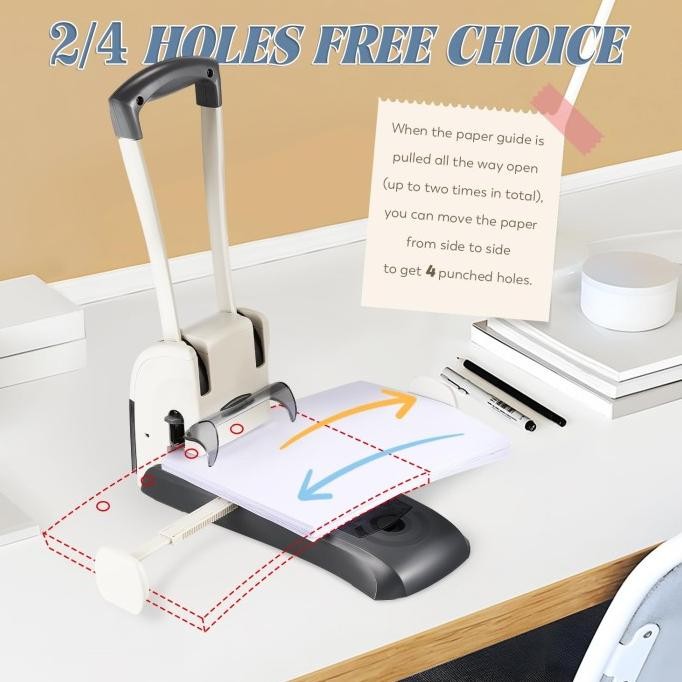 

Terlaris Pembolong KW-trio 9556 Lever-Tech Heavy Duty 2 Hole Punch . SALE