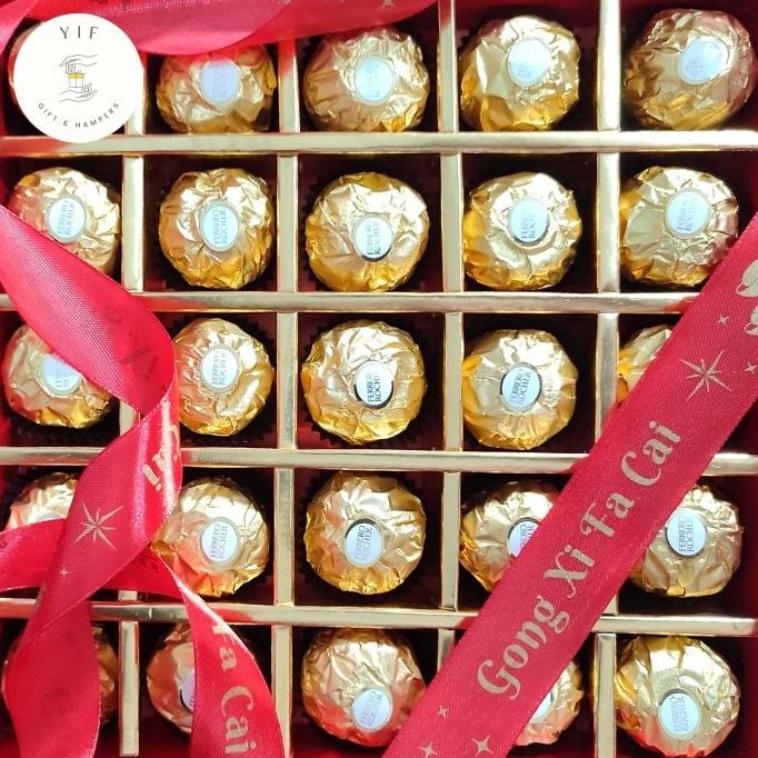 

Grosir Hampers / Bingkisan Coklat Ferrero Rocher Imlek Premium