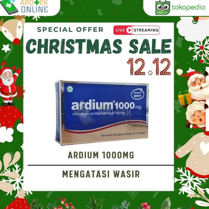 

Promo Ardium 1000Mg 1 Box 3 Strip