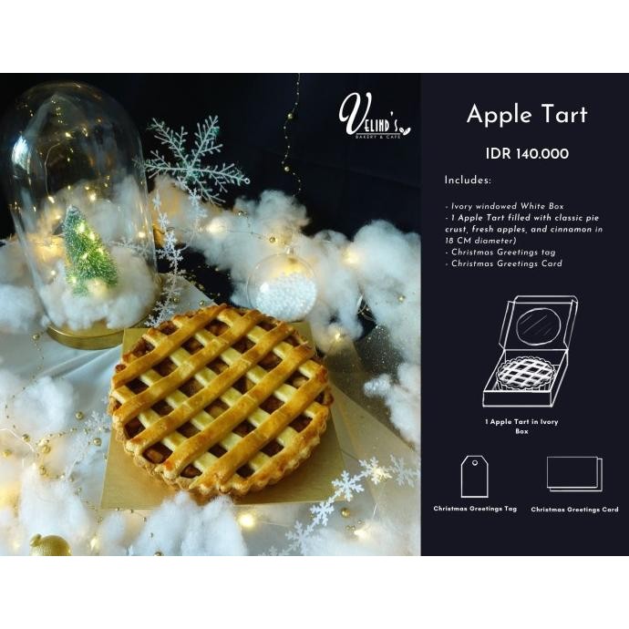 

Sale Apple Tart / Pie Apel/ Christmas Hampers/ Parcel Lebaran/ Parcel Natal