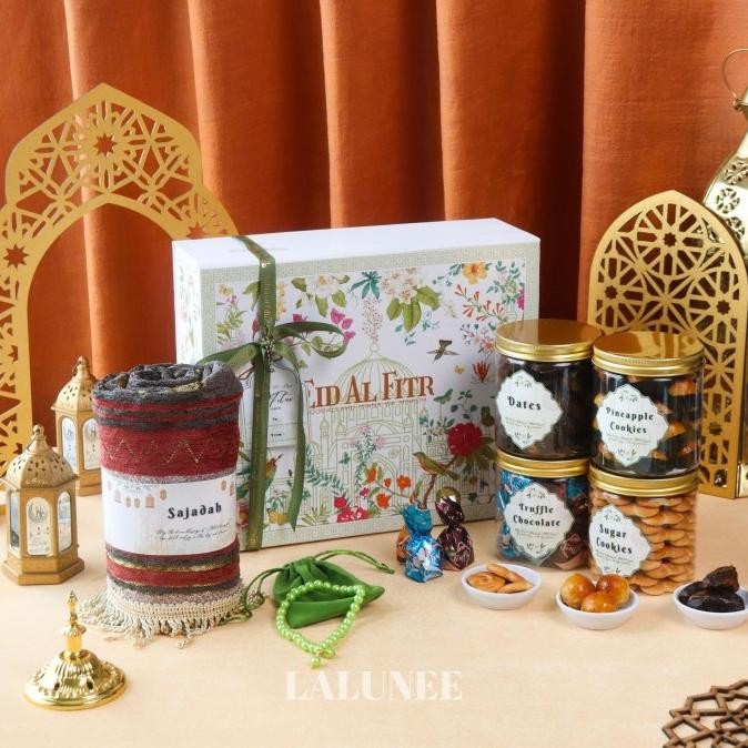 

Grosir Hampers Ramadan Idul Fitri Kue Kering Kurma Sajadah Lalunee Premium