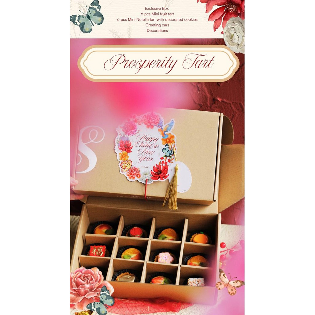

Promo Prosperity Tart / Hampers Imlek / Cny Hampers / Paket Sincia
