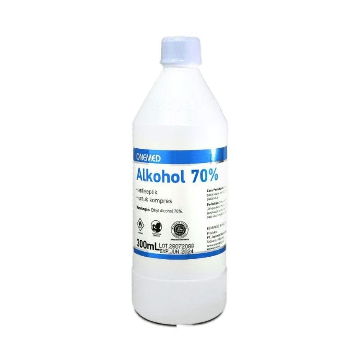 ALKOHOL 70% 300ML PIM - Antiseptik untuk membersihkan luka
