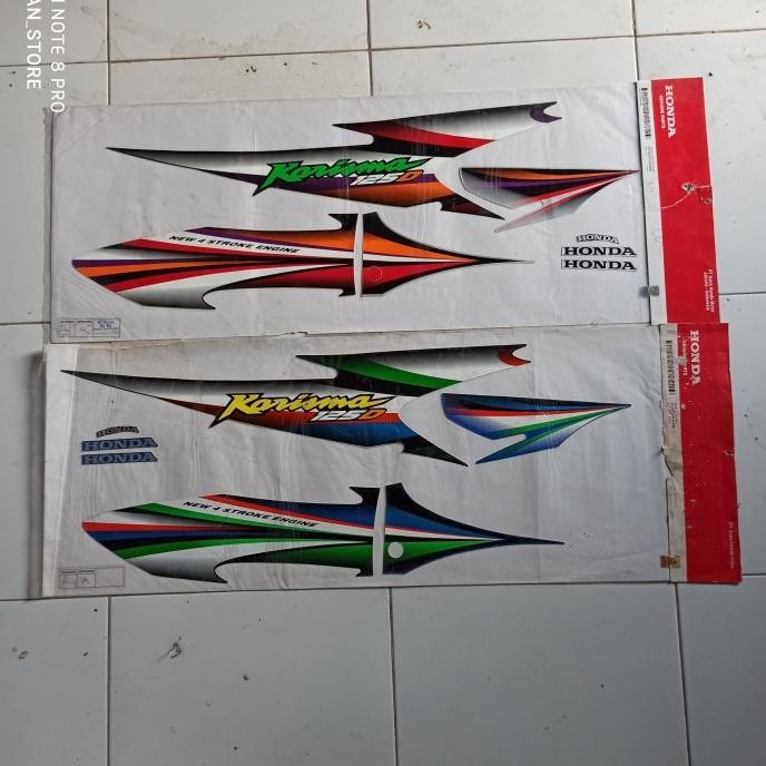 Promo Striping lis body Honda karisma 125 D original COD