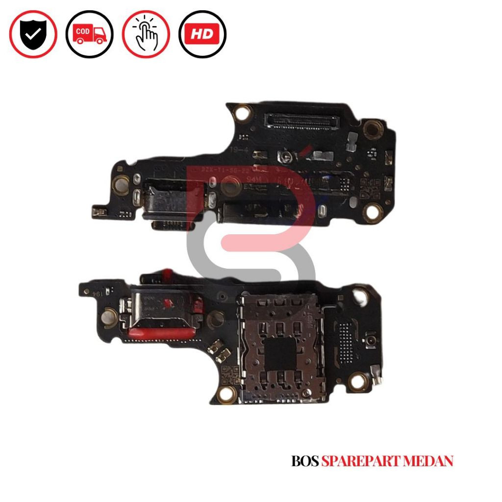 FLEXIBEL VIVO T1 5G SNAPDRAGON 778G + CONNECTOR CHARGER + CONNECTOR SIM + MIC ORI