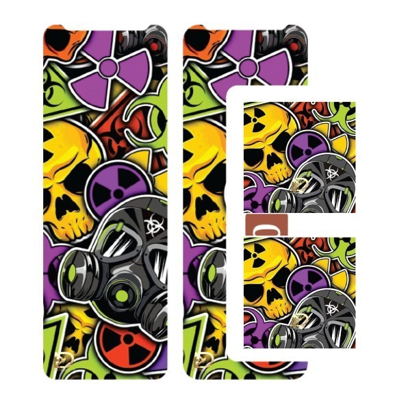 

Premium Cut - Resikoid Stiker Label M100 Cutting Logo Emblem Centaurus 21 Garskin Stiker / Case Custom Terlaris 2PCS/ Fullbody